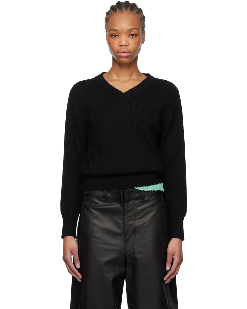Maryam Nassir Zadeh Black Annora Sweater 739