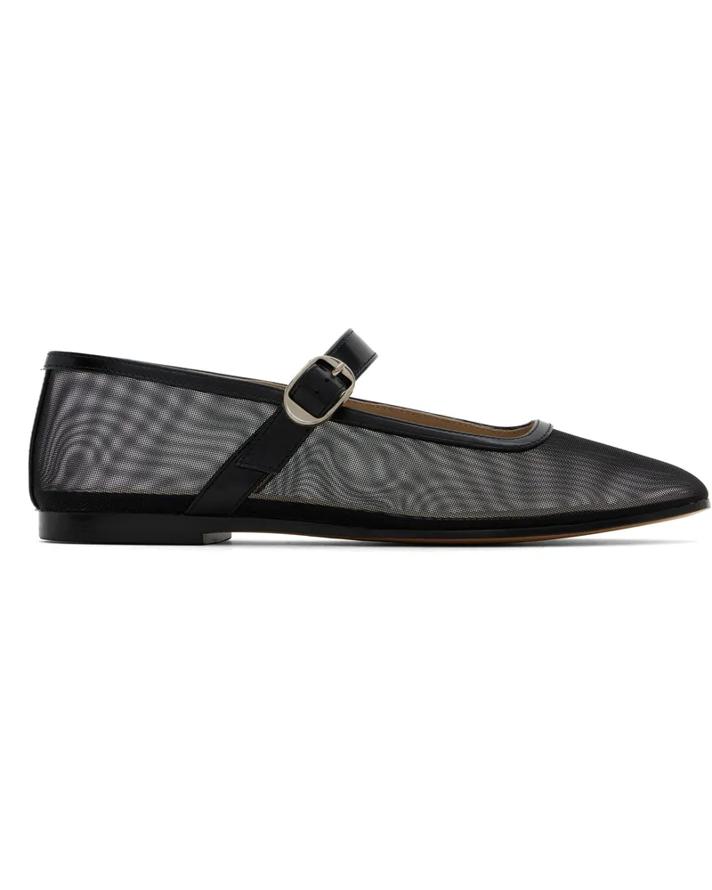 Le Monde Béryl Black Mary Jane Ballerina Flats Bla