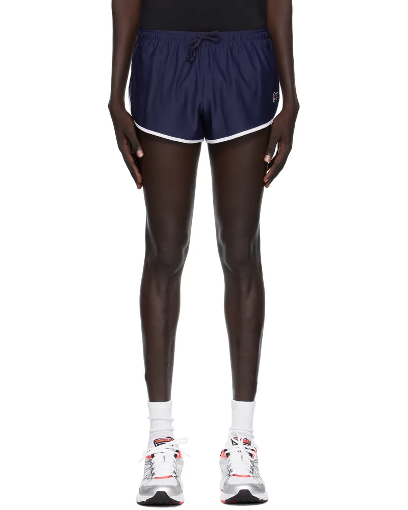 District Vision Navy 2in Mesh Race Shorts Navy