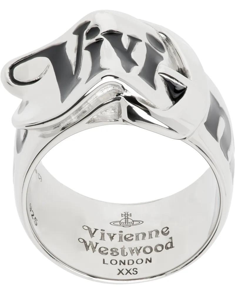 Vivienne Westwood Silver Belt Ring P107