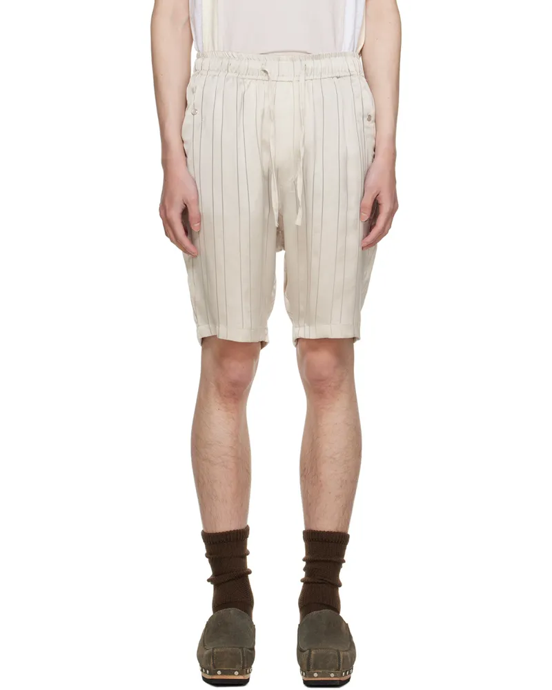 NEEDLES Beige String Cowboy Shorts A-beige