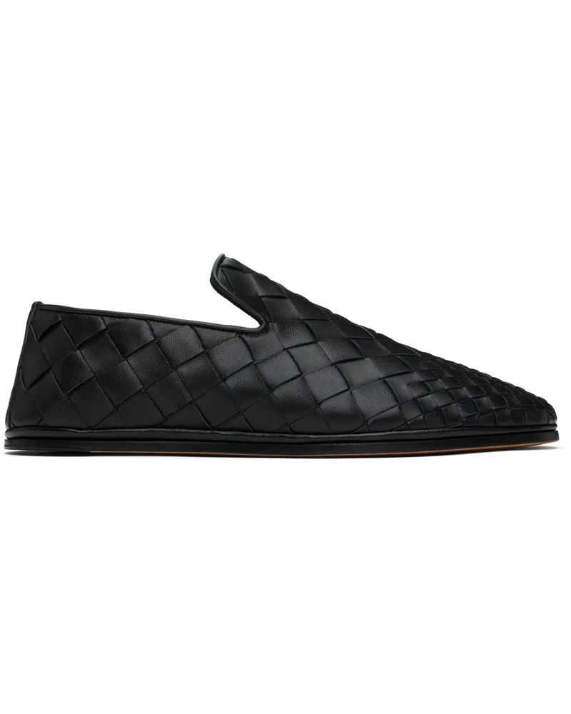 Bottega Veneta Black Sunday Slippers 1000