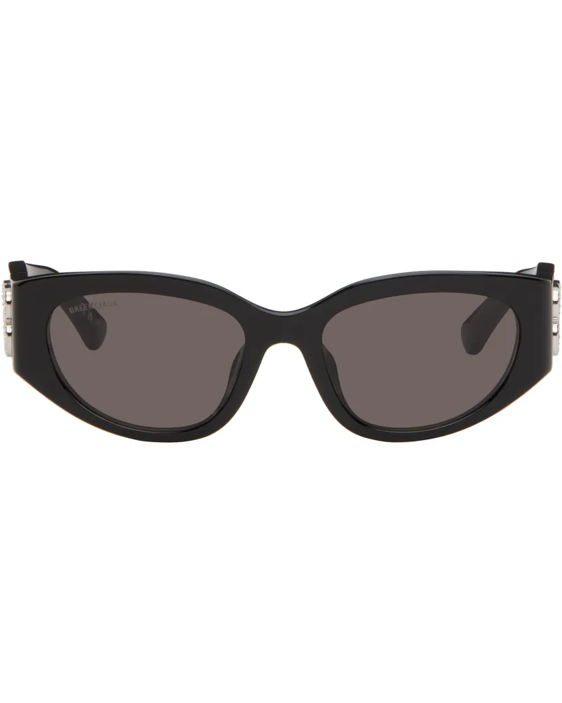 Balenciaga Black Bossy Round AF Sunglasses 014