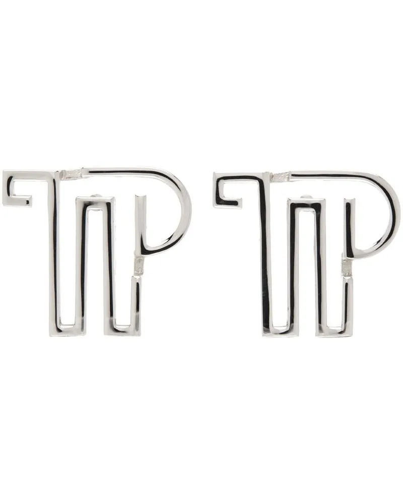 Theophilio SSENSE Exclusive Silver Earrings Silver