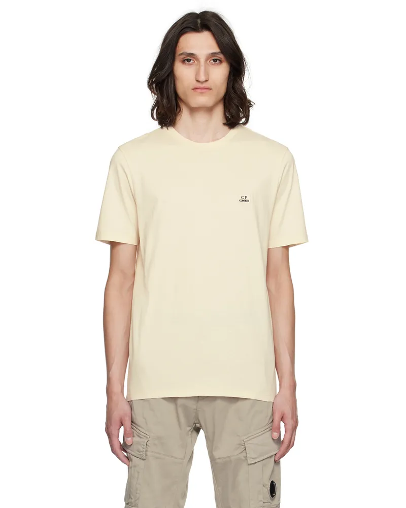 C.P. Company Off-White Patch T-Shirt Pistachio