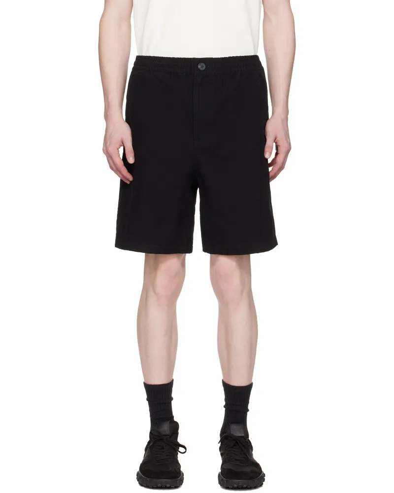 A.P.C. Black Norris Shorts Lzz