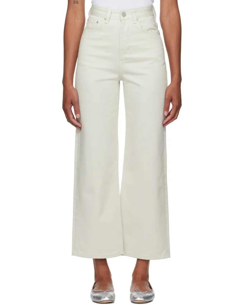 Youth Off-White Wide-Leg Jeans Light