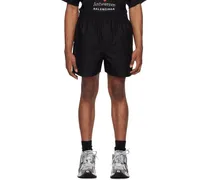 Black Hybrid Boxer Shorts