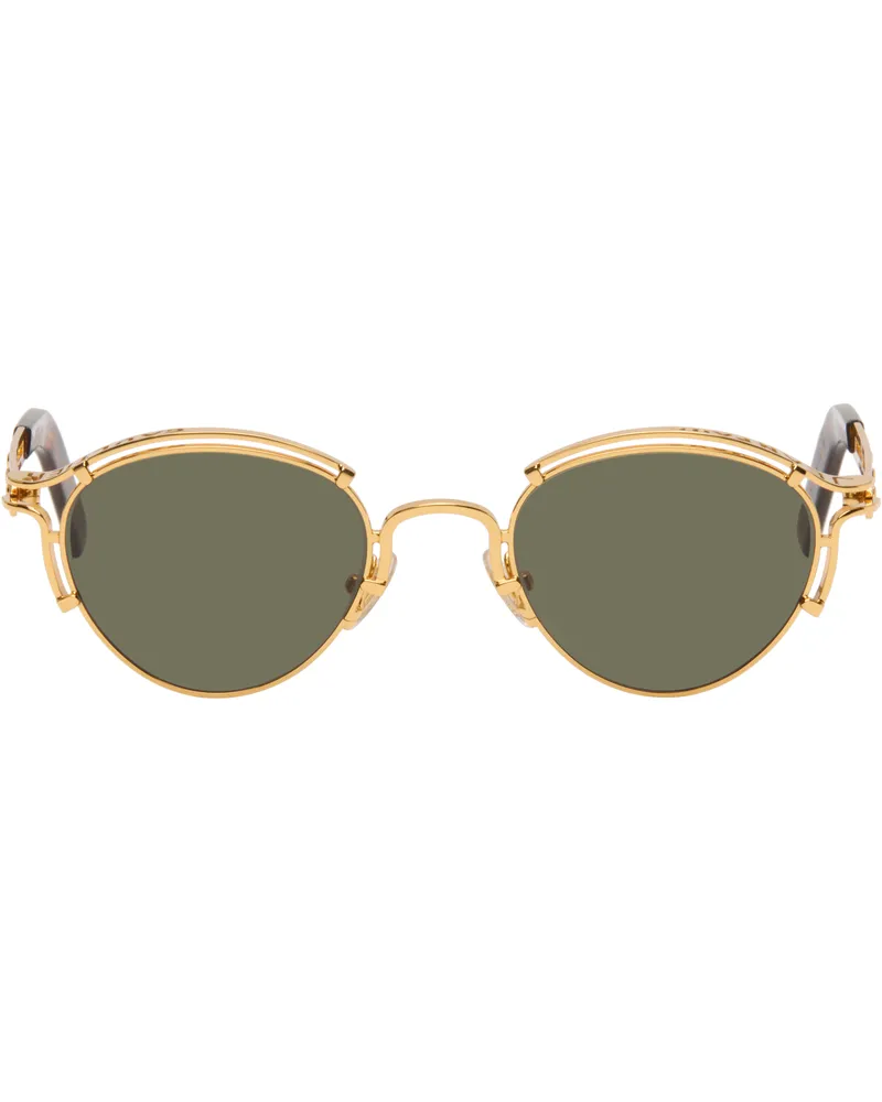 Jean Paul Gaultier Gold 'The 56-5102' Sunglasses 92-gold