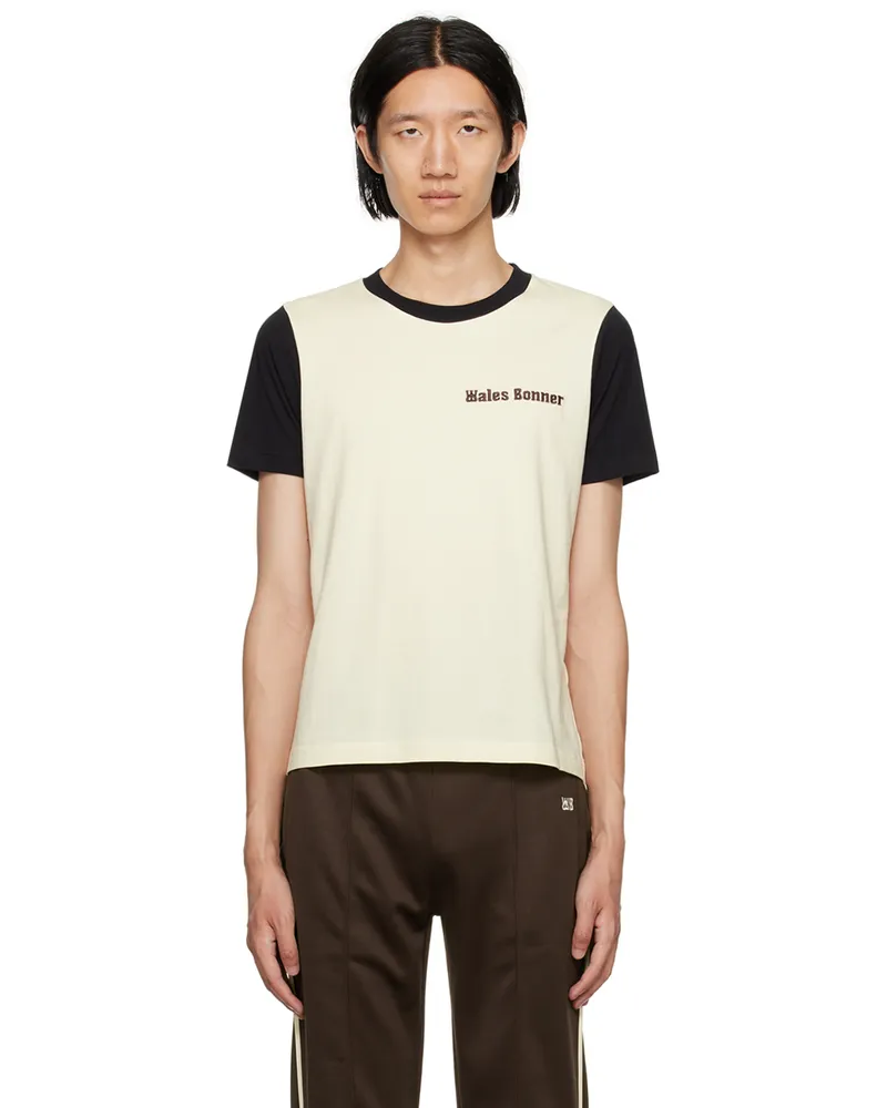 Wales Bonner Off-White Morning T-Shirt Black