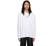 SSENSE Exclusive White Long Sleeve T-Shirt