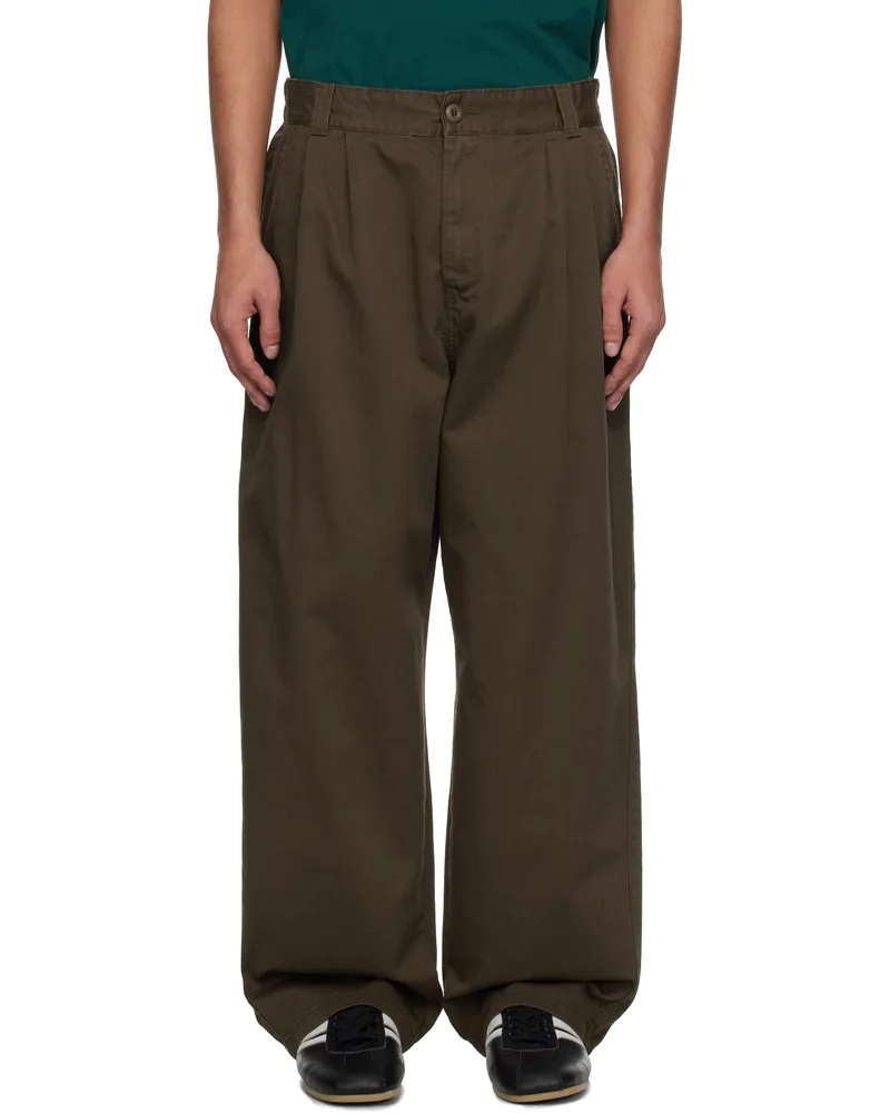 Carhartt WIP Brown Marv Trousers 2ls06