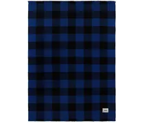 Blue & Black Gingham Blanket
