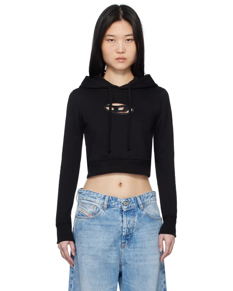 Diesel Black F-Slimmy-Hood-OD Hoodie 9xx