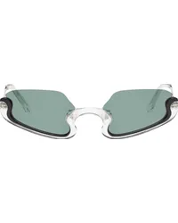 Henrik Vibskov Silver Rollo Sunglasses 120