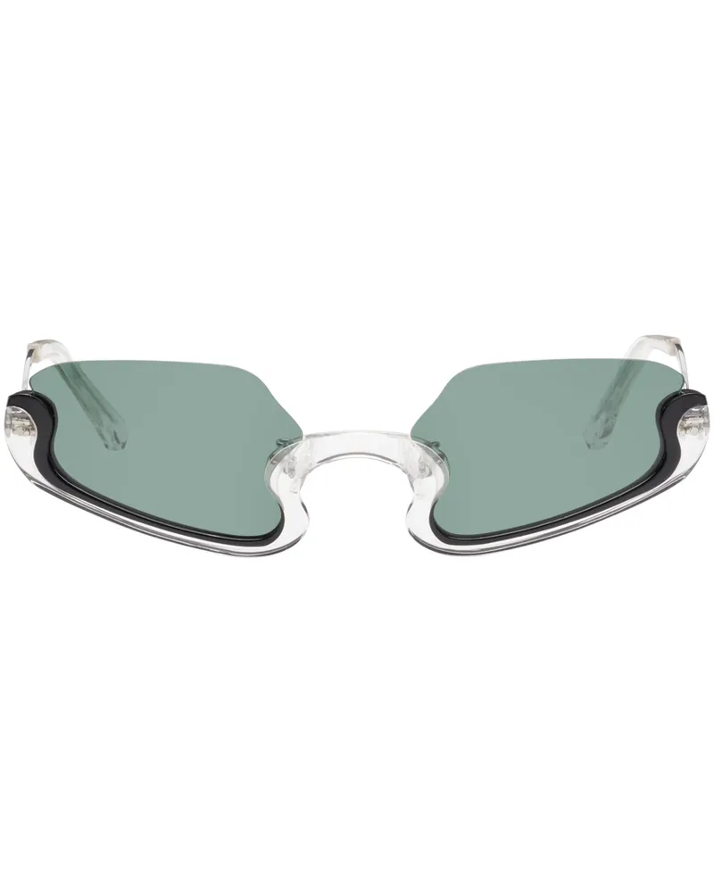 Henrik Vibskov Silver Rollo Sunglasses 120