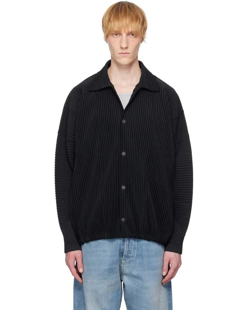 Issey Miyake Black Monthly Color March Jacket 15-black