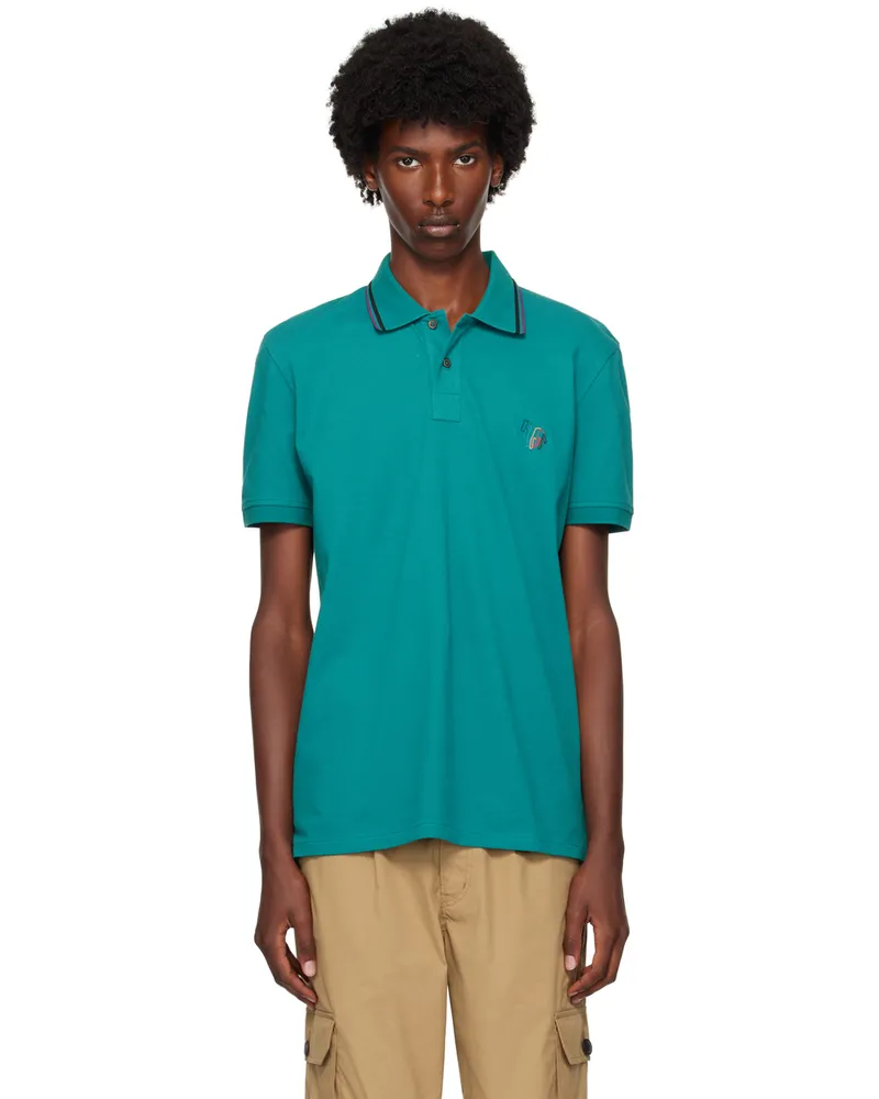 Paul Smith Green Zebra Polo 37