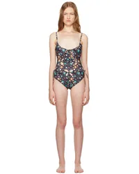 J.KIM Black Chilla Petal Swimsuit Black