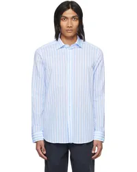 BARENA Blue Surian Barai Shirt 110