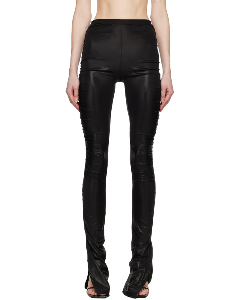 Rick Owens Lilies Black Svita Leggings 09