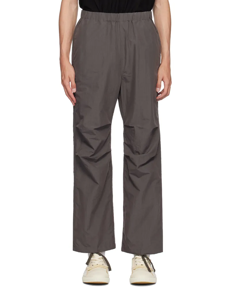 John Elliott + Co Gray Himalayan Parachute Trousers Charcoal