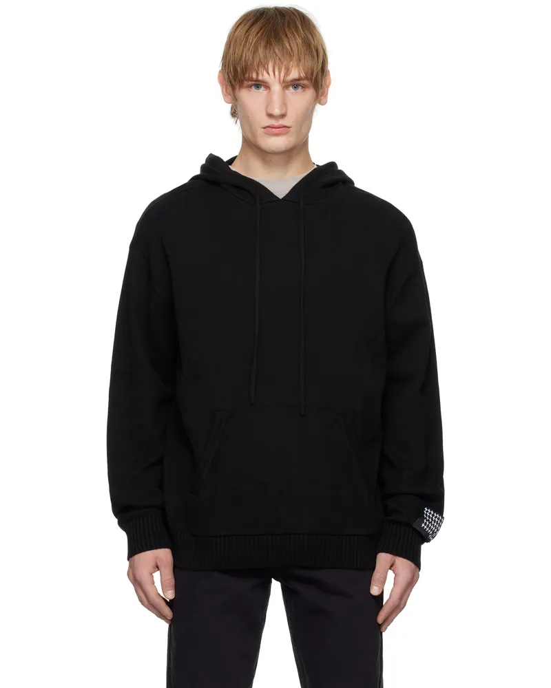 ksubi Black 1999 Knit Hoodie Black
