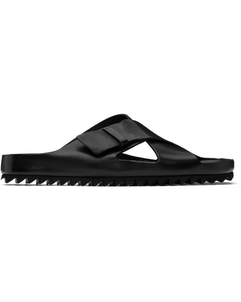 Officine Creative Italia Black Agorà 011 Sandals Nero