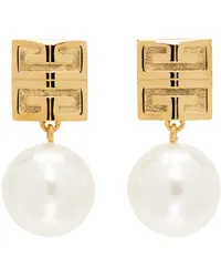 Givenchy Gold 4G Earrings 119-white