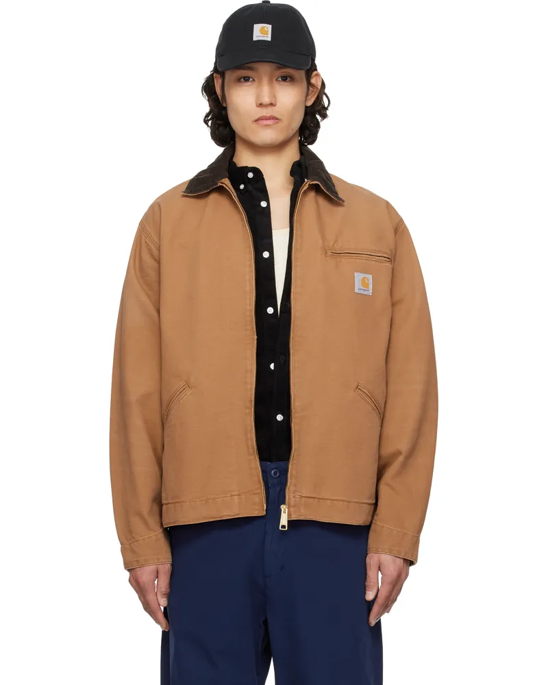 Carhartt WIP Tan OG Detroit Jacket 00s3khambrwn