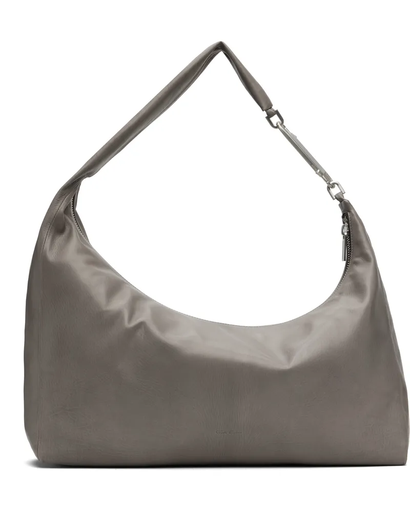 Rick Owens Gray Concordians Cropped Gemini Bag 34