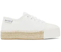 Off-White Lace-Up Espadrille Sneakers