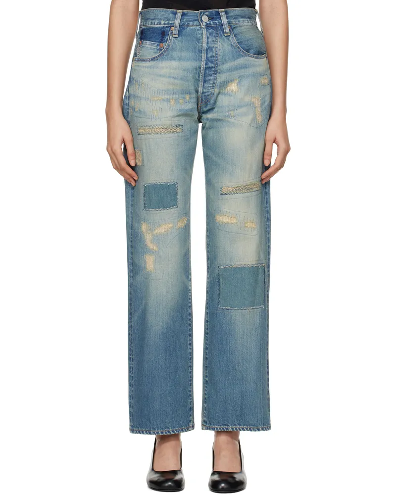 Junya Watanabe Blue Levi's Edition Customized Jeans 1