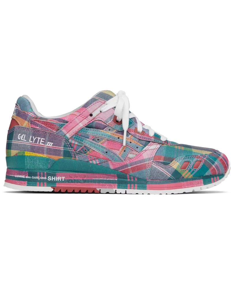 Comme des Garçons Pink ASICS Edition GEL-LYTE III 07 Remastered Sneakers Pink