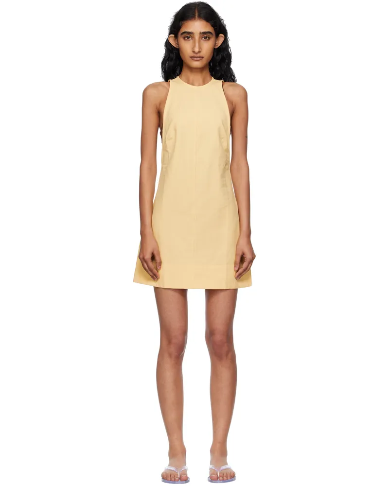 Haight Yellow Iva Minidress Beam