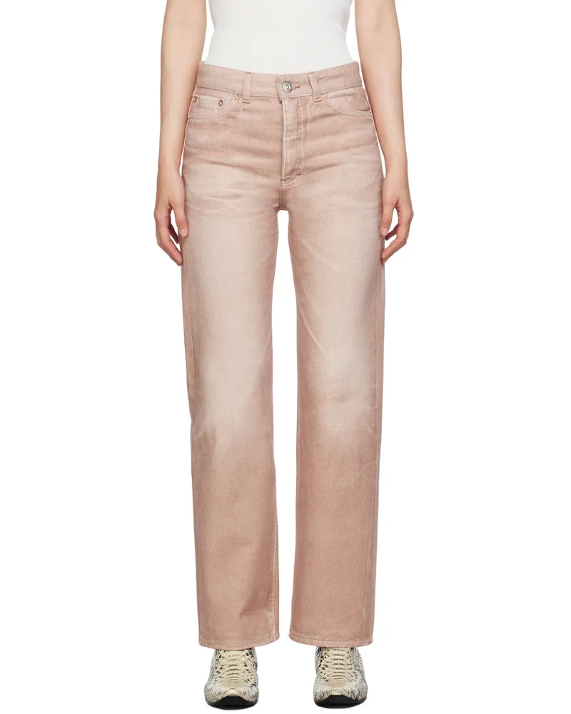 Our Legacy Pink Linear Cut Jeans Digital