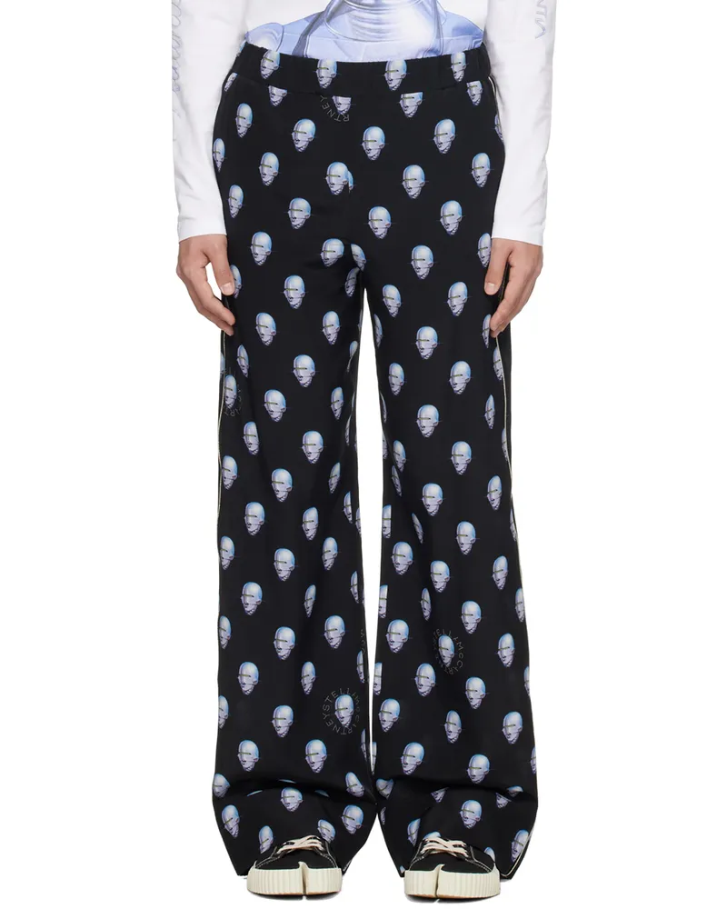 Stella McCartney Black Sexy Robot Trousers 8545