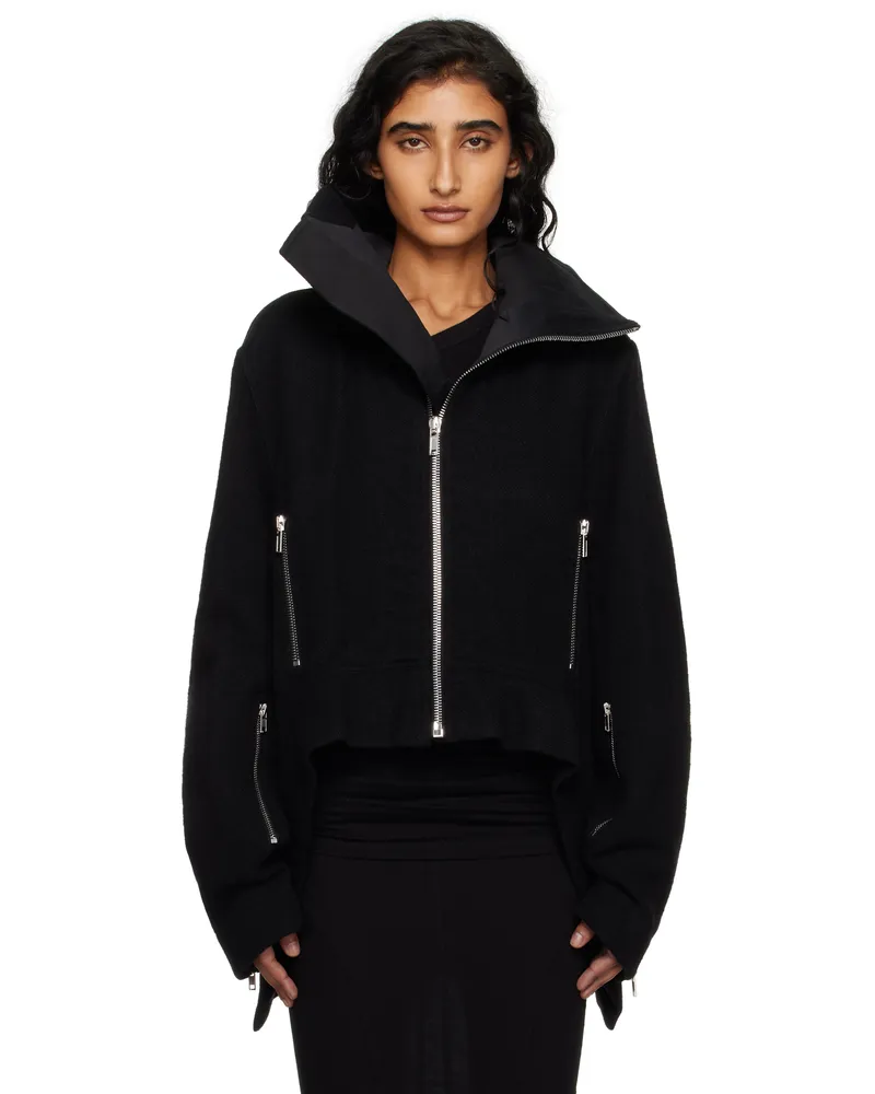 Rick Owens Black Concordians Exploder Jacket 09