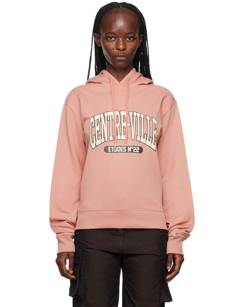 Études Studio Pink Limit Centre-Ville Hoodie Pink