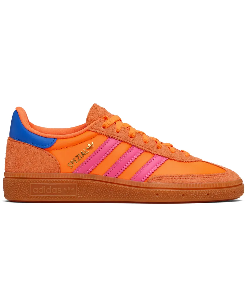 adidas Orange Handball Spezial Sneakers Solar