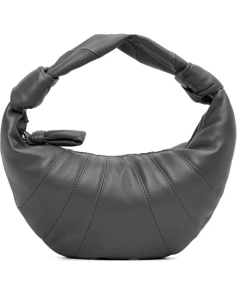 Christophe Lemaire Gray Mini Fortune Croissant Bag Bk345