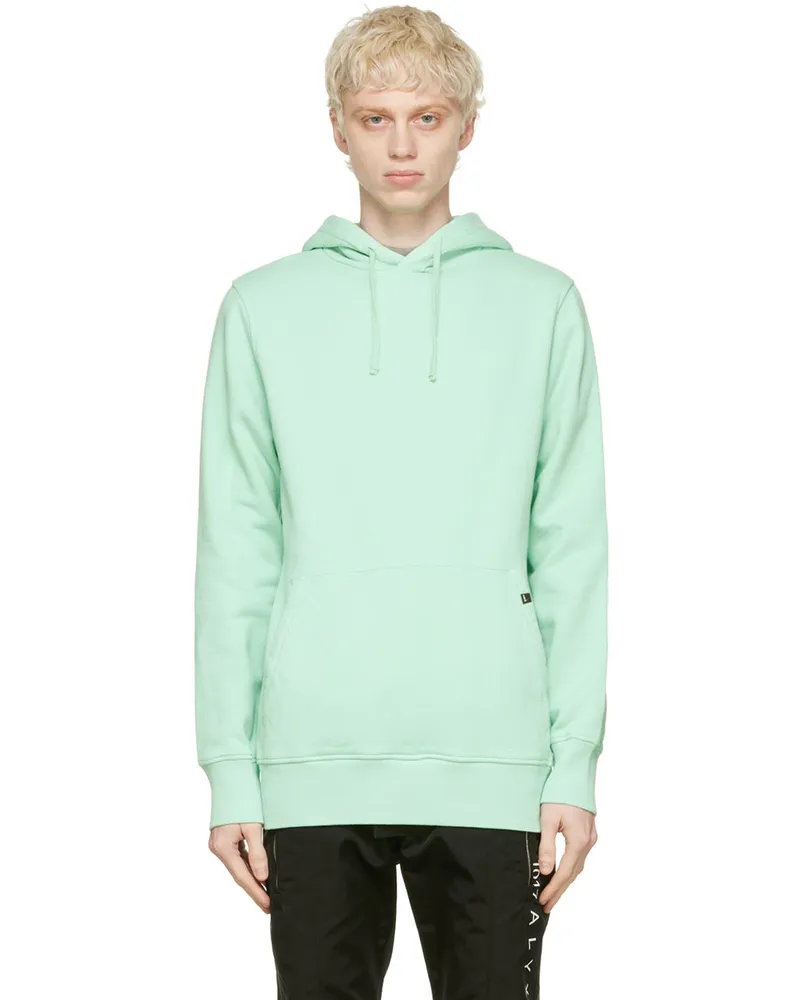 1017 ALYX 9SM Green Cotton Hoodie Green