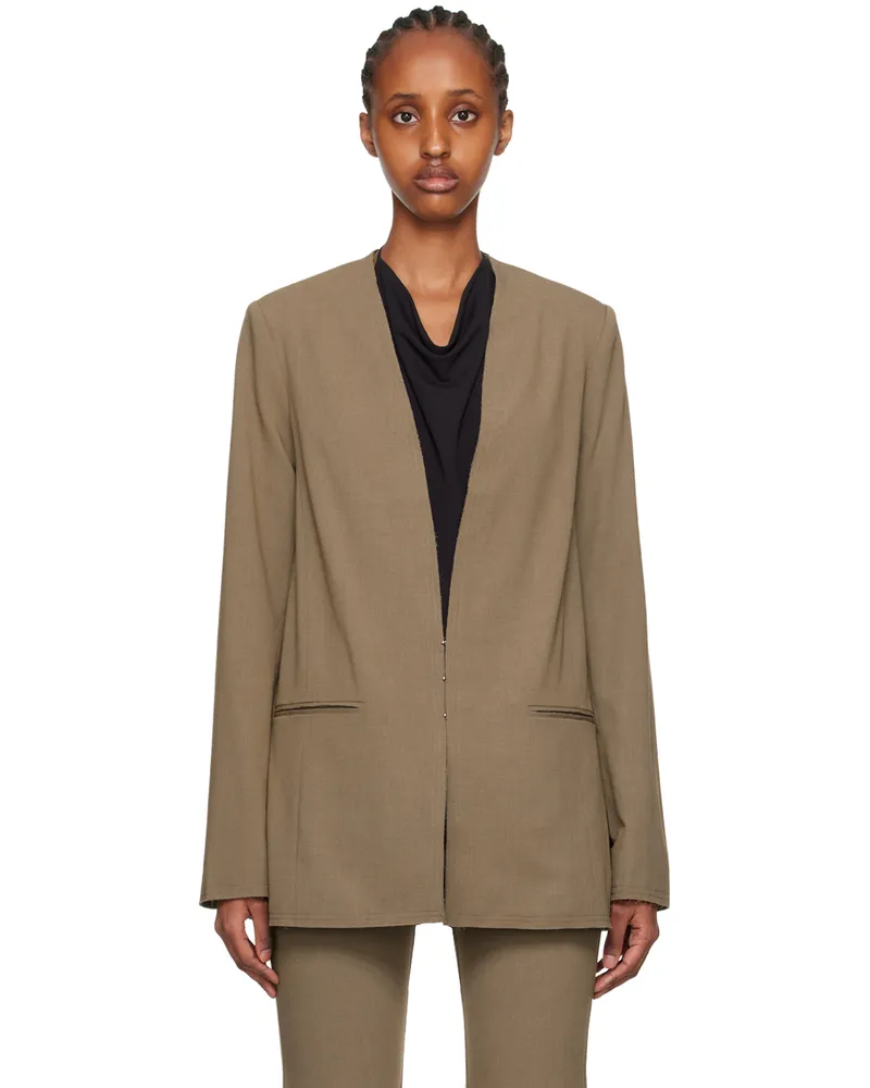 bec & bridge Taupe Alexia Blazer Toffee