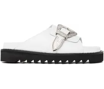 SSENSE Exclusive White Sandals