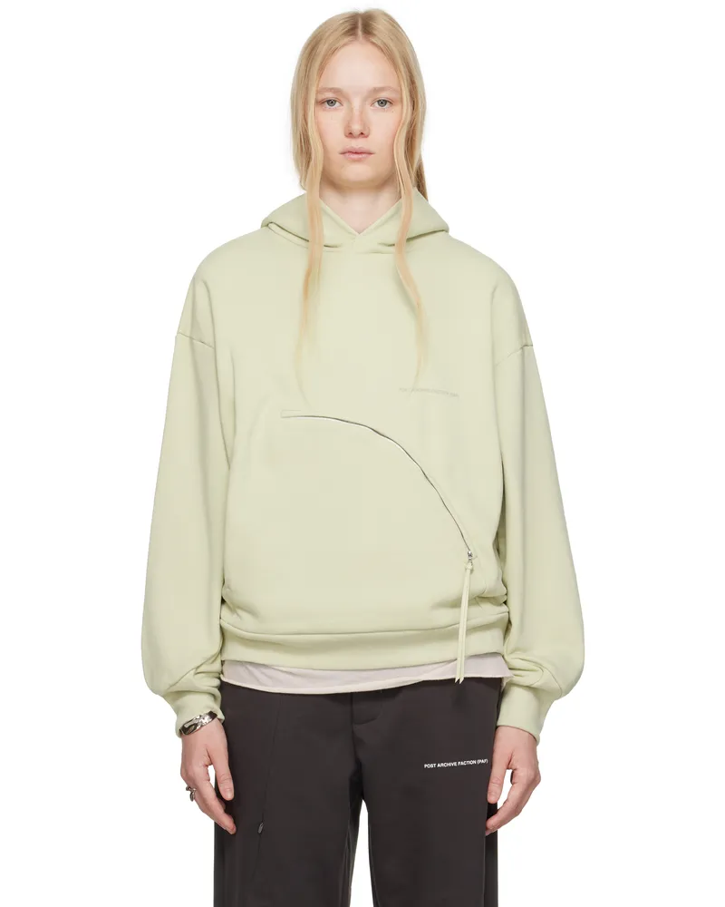 Post Archive Faction Yellow 8.0 Center Hoodie Ylw