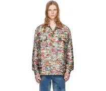 Multicolor Chest Pockets Jacket