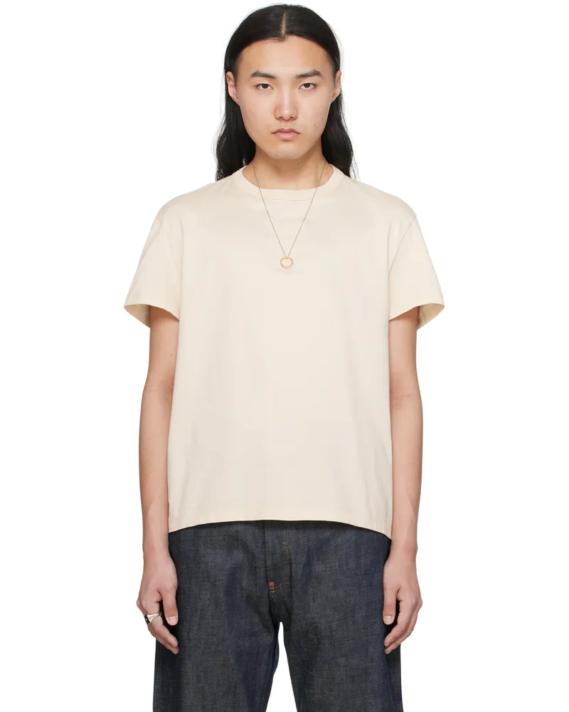 Maison Margiela Off-White Crewneck T-Shirt 106