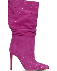 Paris Texas Pink Holly Slouchy Boots Pink