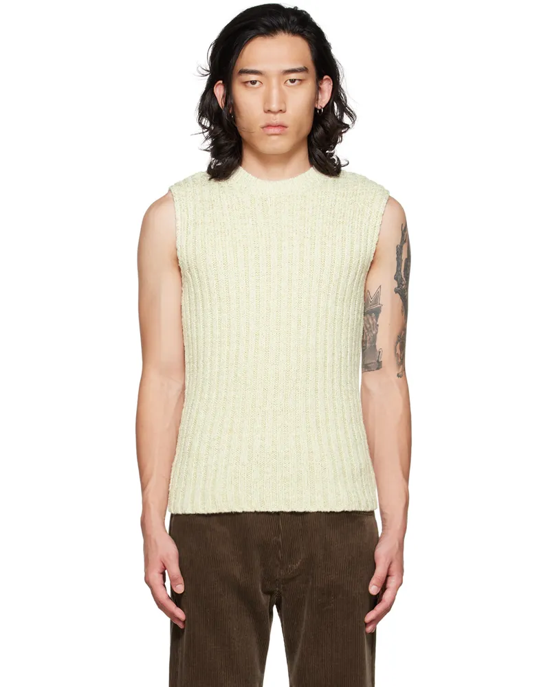 DRAE SSENSE Exclusive Off-White Vest Ivory