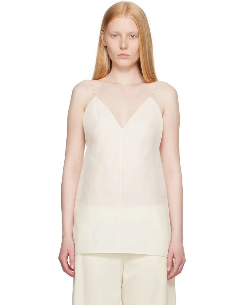 KHAITE Beige Talsie Top 121